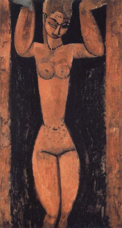 Caryatide, Amedeo Modigliani